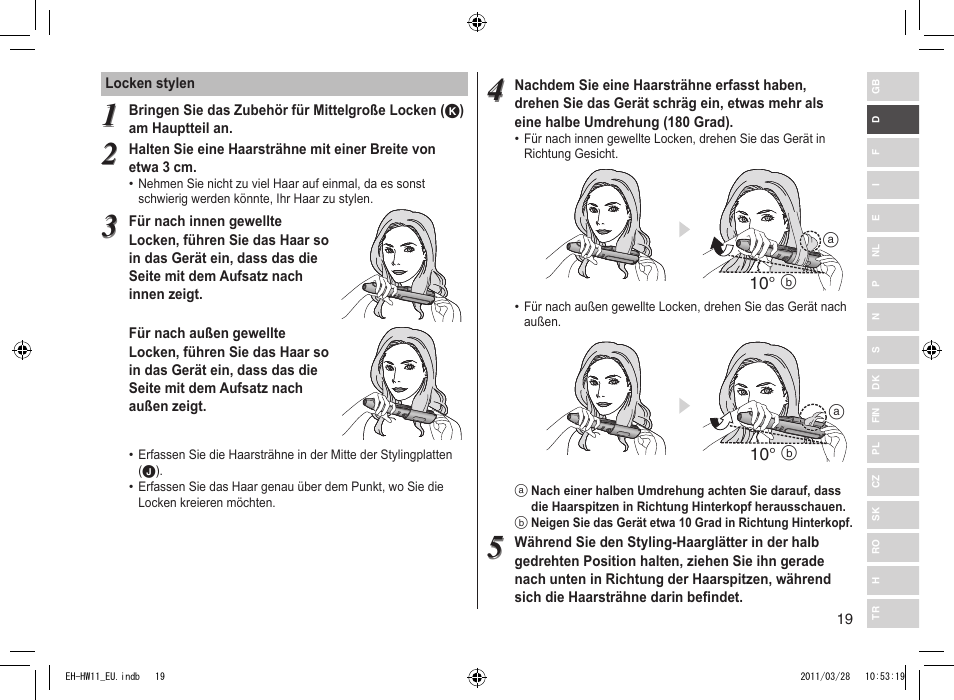 Panasonic EHHW11 User Manual | Page 19 / 158