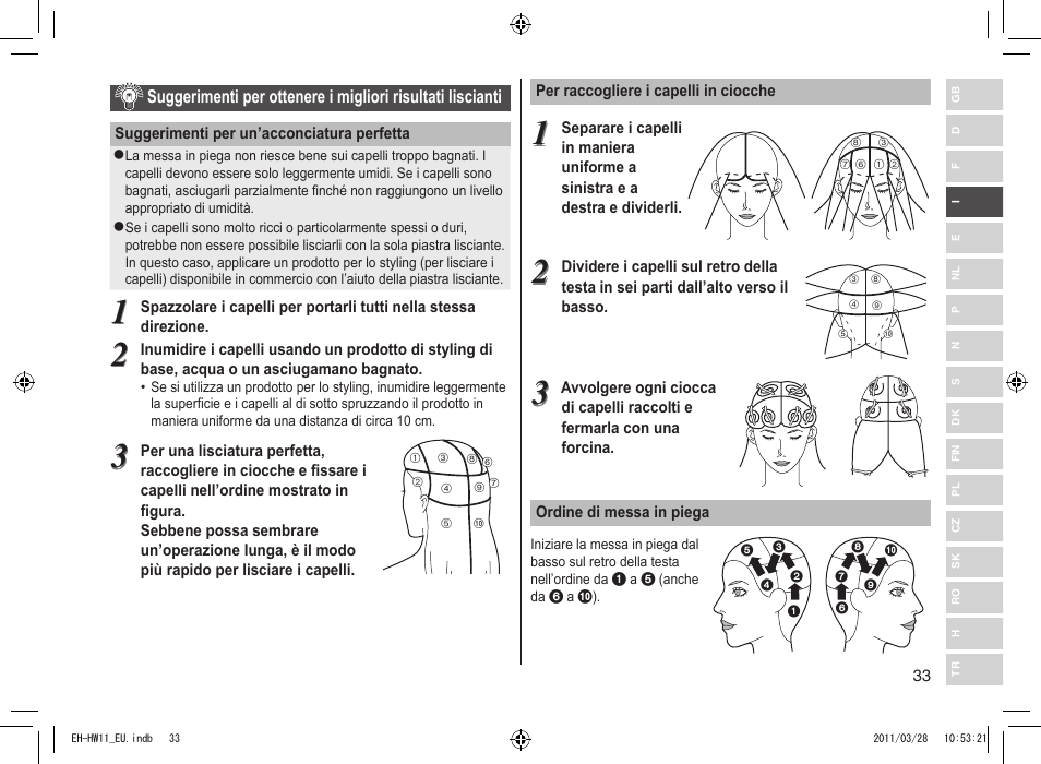 Panasonic EHHW11 User Manual | Page 33 / 158