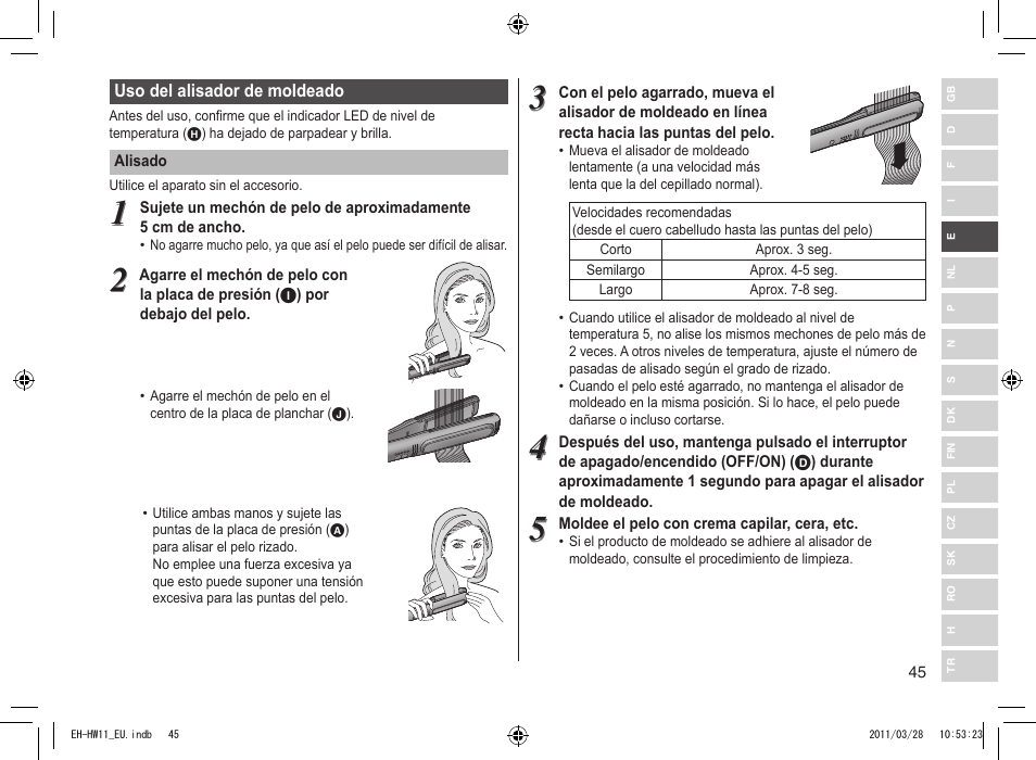 Panasonic EHHW11 User Manual | Page 45 / 158