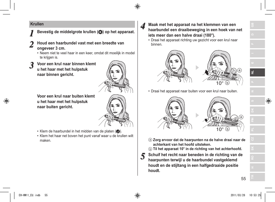 Panasonic EHHW11 User Manual | Page 55 / 158