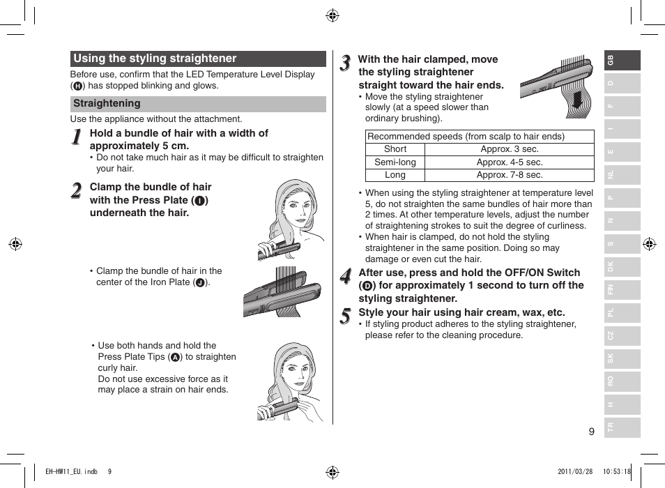 Panasonic EHHW11 User Manual | Page 9 / 158