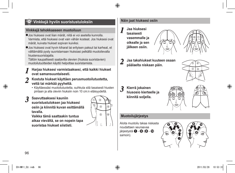 Panasonic EHHW11 User Manual | Page 96 / 158