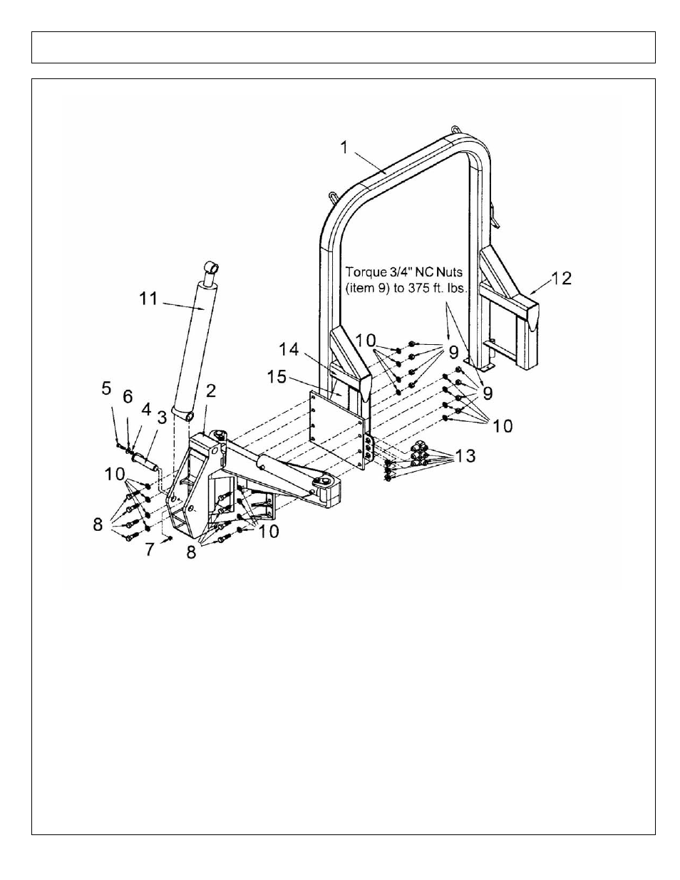 High frame asy - 2 wd & 4 wd | Alamo 02968915P User Manual | Page 128 / 170