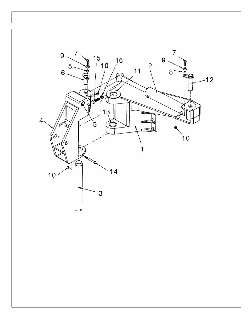 King post sub-asy | Alamo 02968915P User Manual | Page 144 / 170