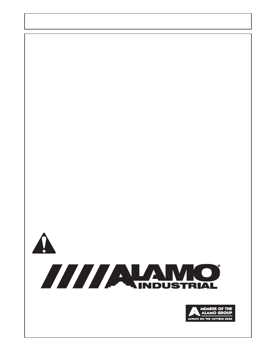 Parts ordering guide alamo industrial | Alamo 02968915P User Manual | Page 5 / 170