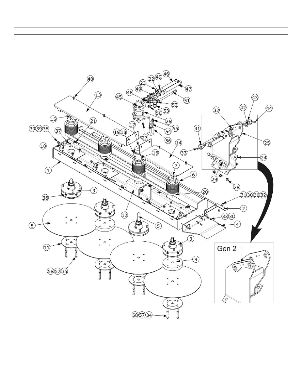 Buzz bar asy - 90 in - gen 2 (part 1) | Alamo 02968915P User Manual | Page 84 / 170