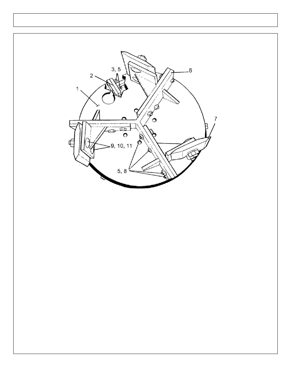 Ditcher - blade carrier asy | Alamo 02968915P User Manual | Page 89 / 170