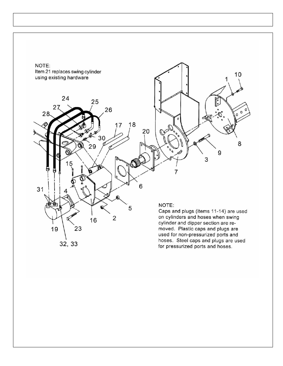 Ditcher head asy - (old style) | Alamo 02968915P User Manual | Page 98 / 170