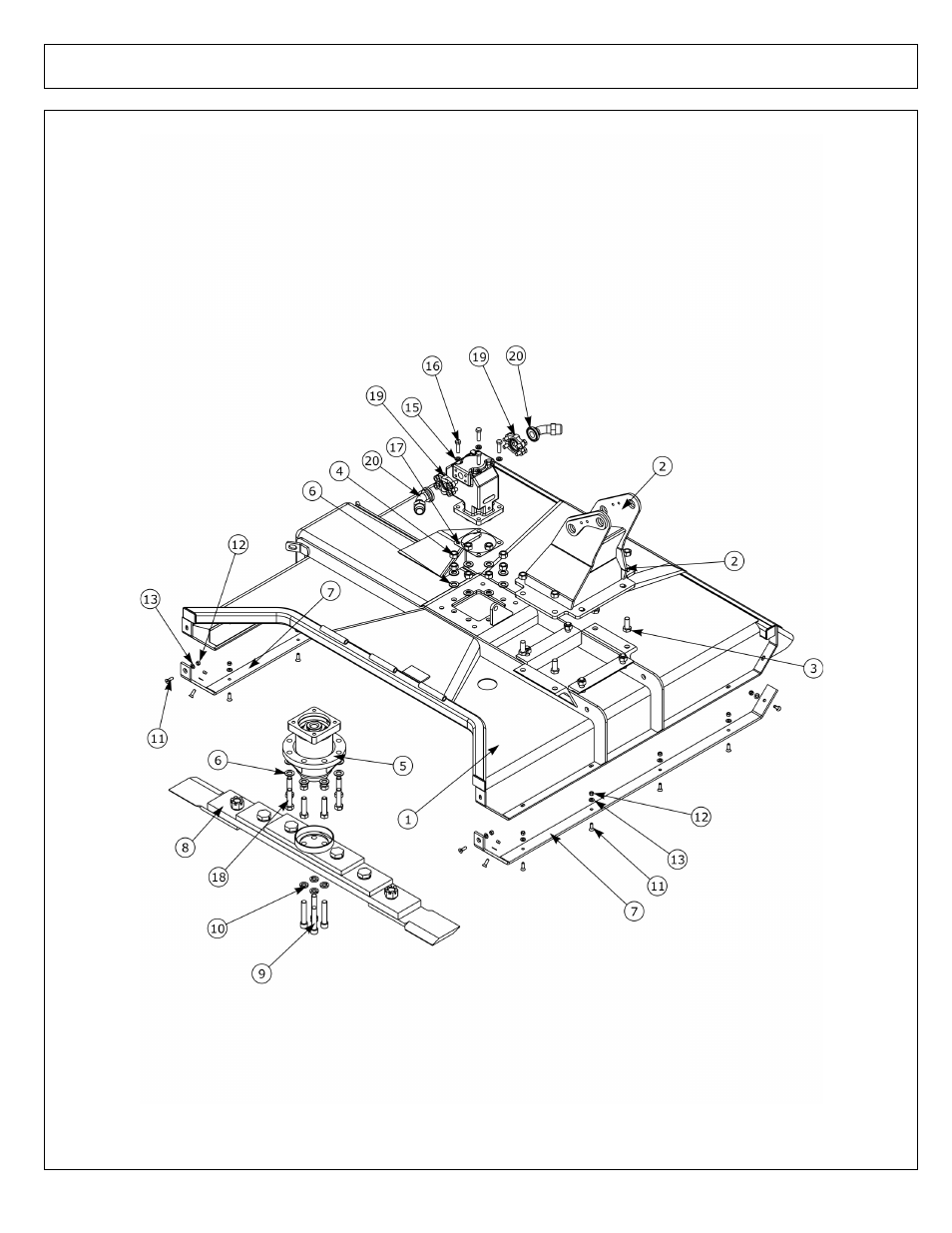 60 in rotary - head sub-asy (solid mnt) | Alamo Axtreme 02983326P User Manual | Page 26 / 116
