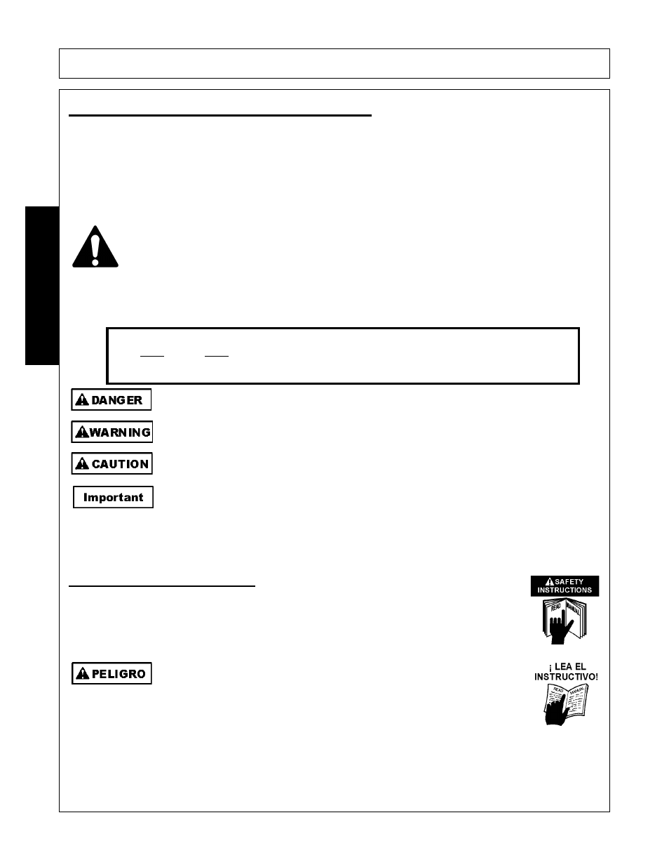 General safety instructions and practices, General safety instructions and practices -2, Safety | Alamo RX96 User Manual | Page 10 / 172