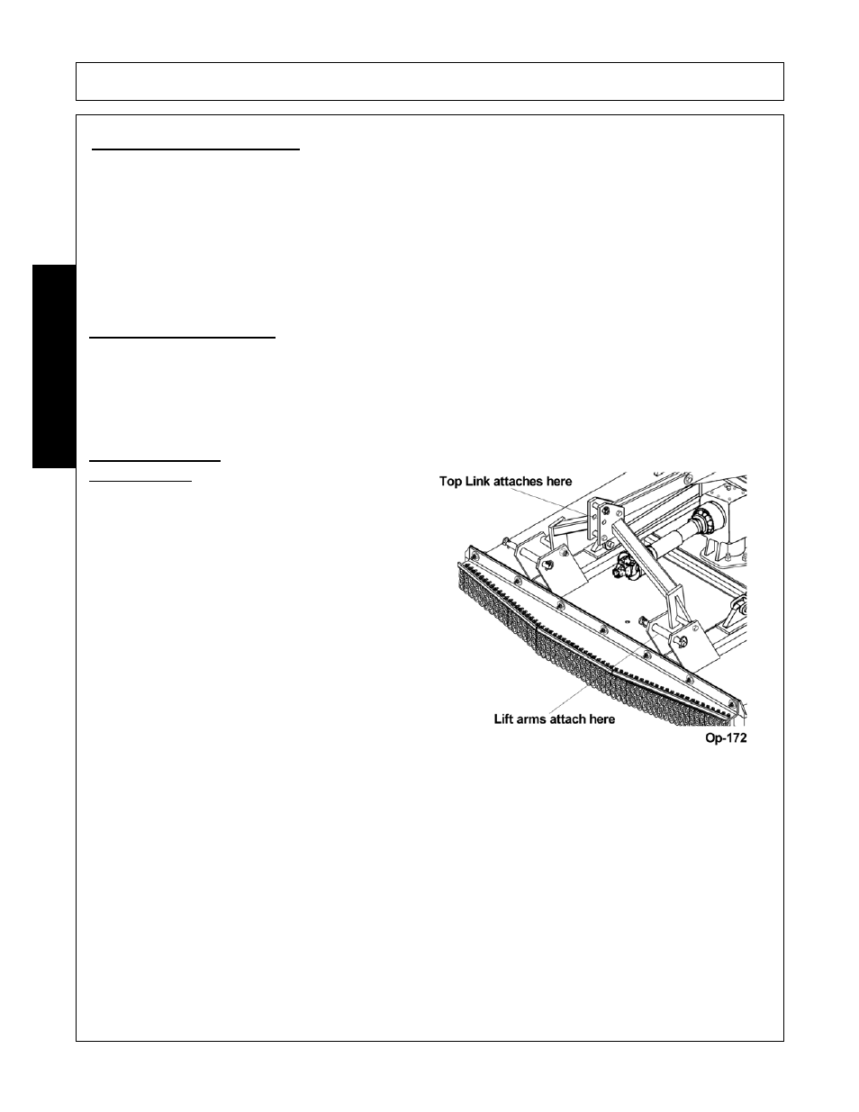 2 tractor safety devices, 3 tractor horsepower, 4 3-point hitch | Operation, Opera t ion | Alamo RX96 User Manual | Page 102 / 172