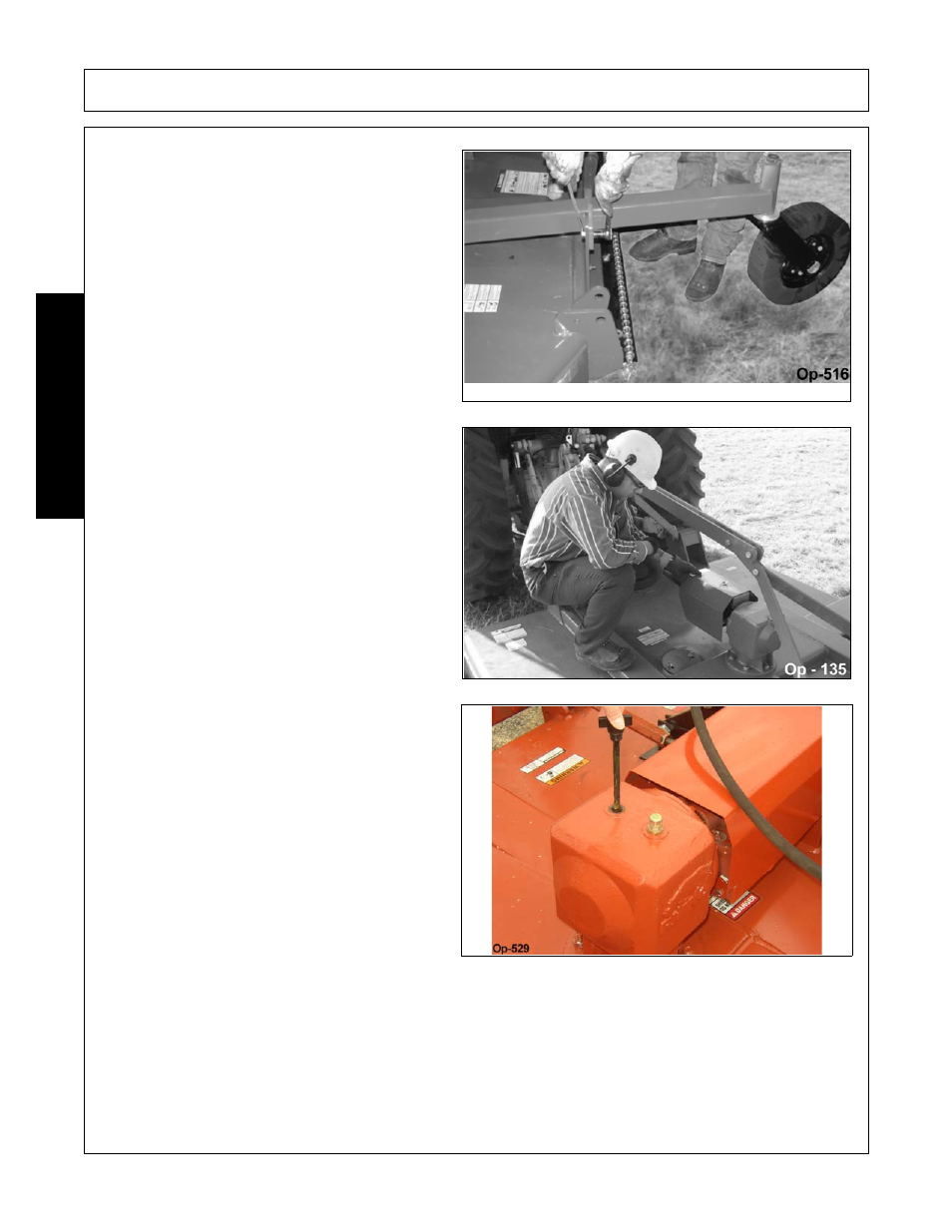Operation, Opera t ion | Alamo RX96 User Manual | Page 118 / 172