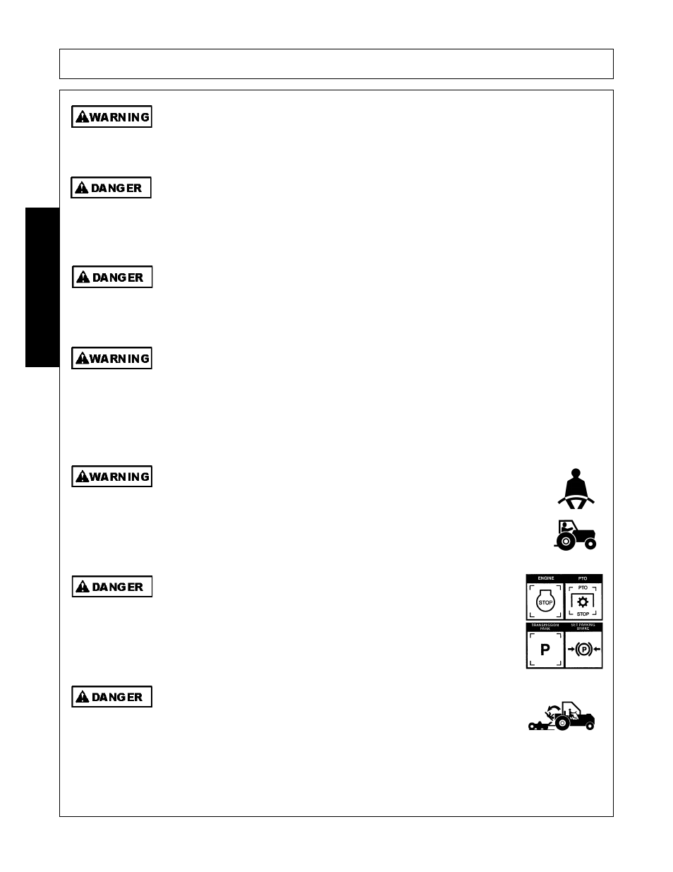 Safety | Alamo RX96 User Manual | Page 14 / 172