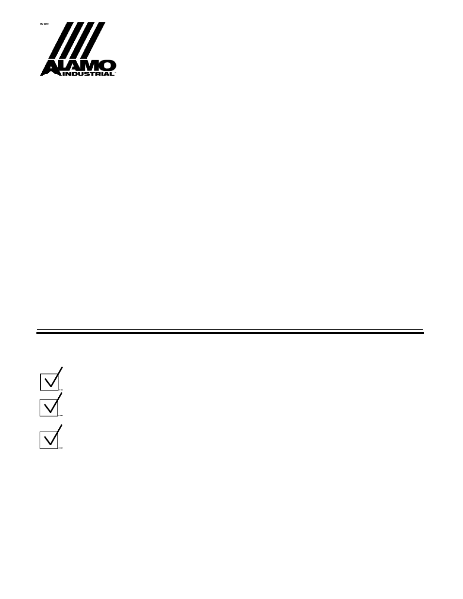Keep children away from danger all day, every day, To the owner/operator/dealer | Alamo RX96 User Manual | Page 171 / 172