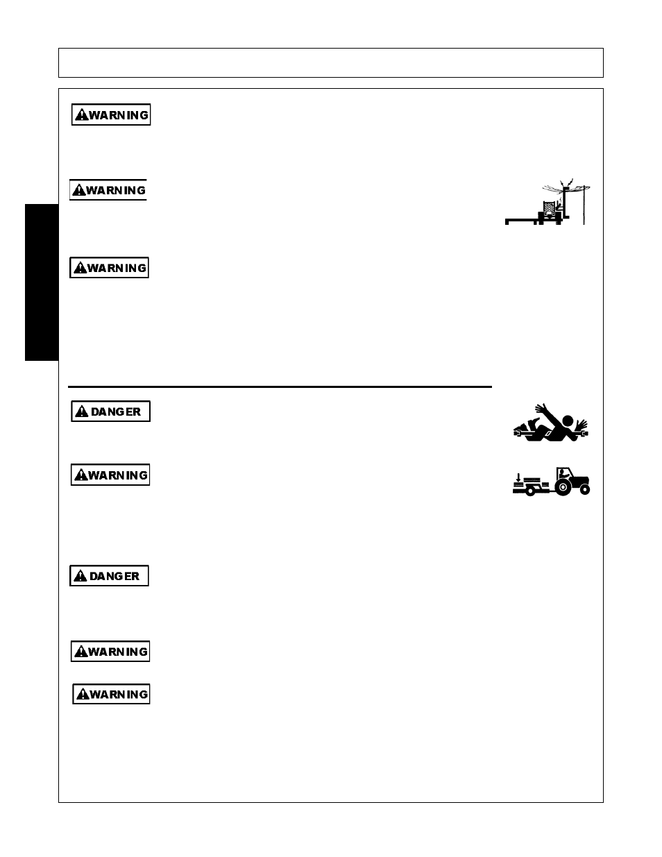 Safety | Alamo RX96 User Manual | Page 22 / 172