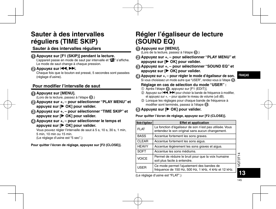 Panasonic RRXS410E User Manual | Page 145 / 230