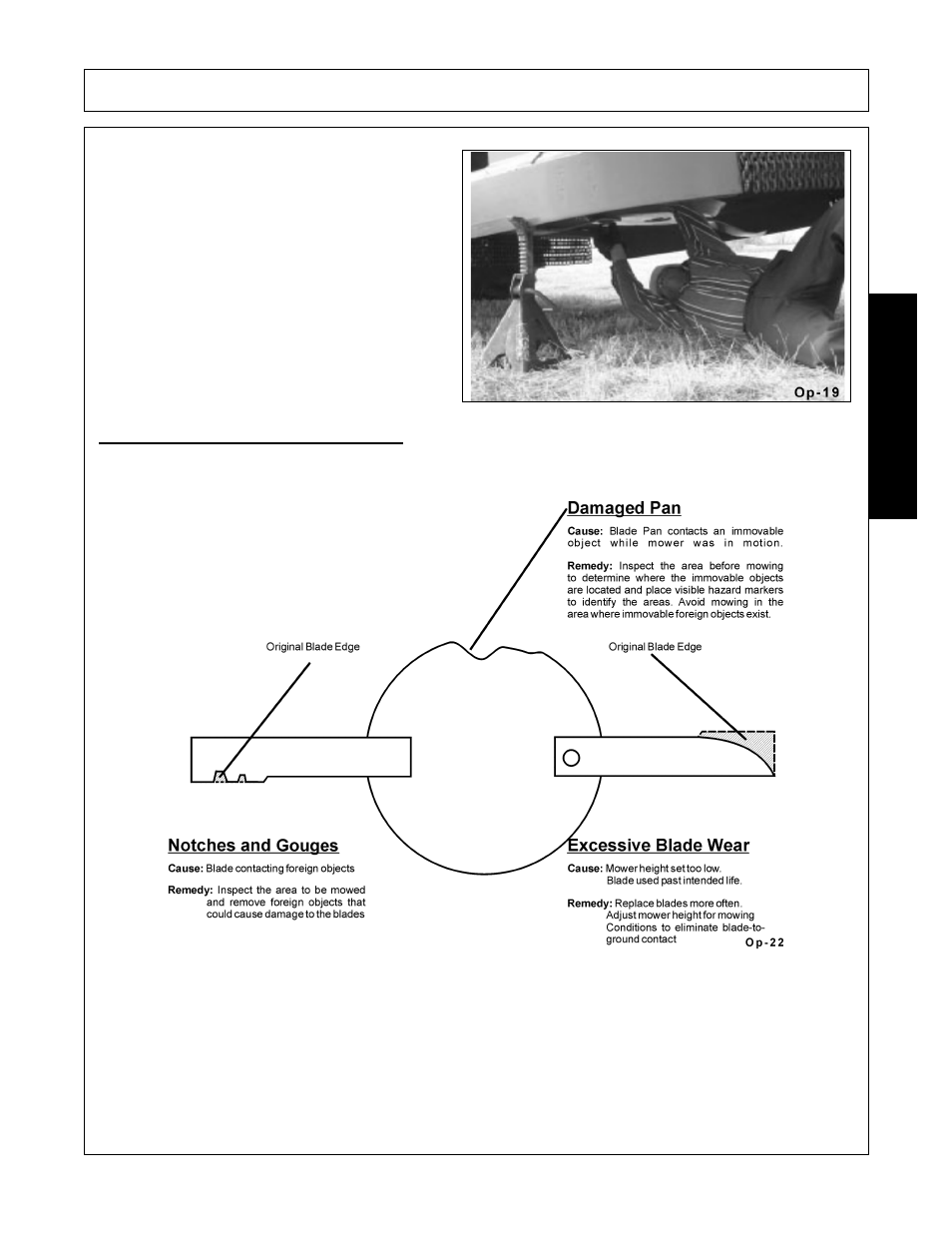 3 cutting component inspection, Cutting component inspection -23, Operation | Opera t ion | Alamo FC-0016 User Manual | Page 121 / 170