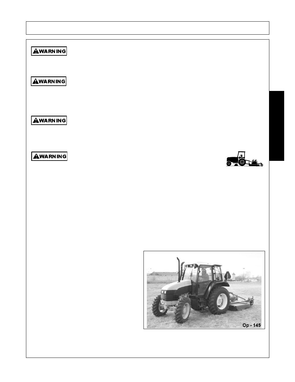 Operation, Opera t ion | Alamo FC-0016 User Manual | Page 131 / 170