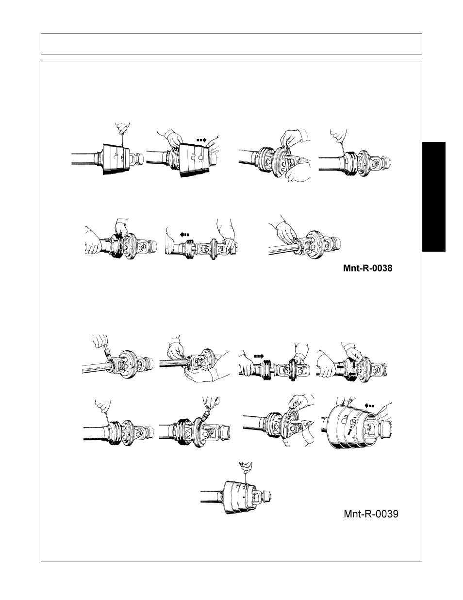 Main cv driveline safety shield, Main cv driveline safety shield -5, Maintenance | Alamo FC-0016 User Manual | Page 147 / 170