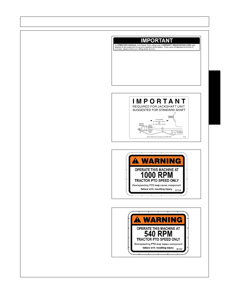 Safety | Alamo FC-0016 User Manual | Page 31 / 170