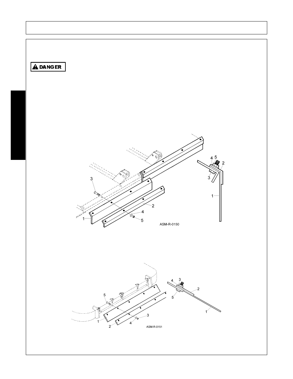 Rear deflector, Assembly, Assembl y | Alamo FC-0016 User Manual | Page 96 / 170