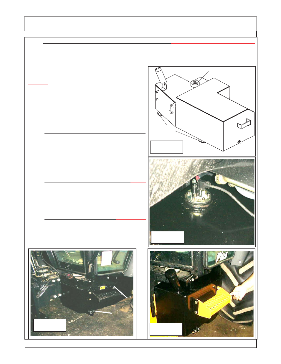 Fuel tank replacement, Figure 13, Figure 14 | Figure 15 figure 16 | Alamo Axtreme 02984405 User Manual | Page 33 / 106