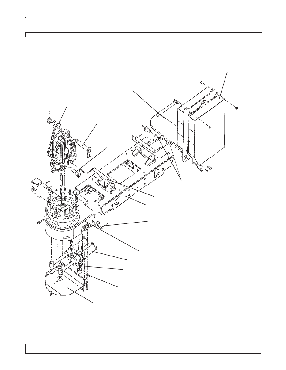 Under mount frame asy, Frame installation | Alamo Axtreme 02984405 User Manual | Page 34 / 106