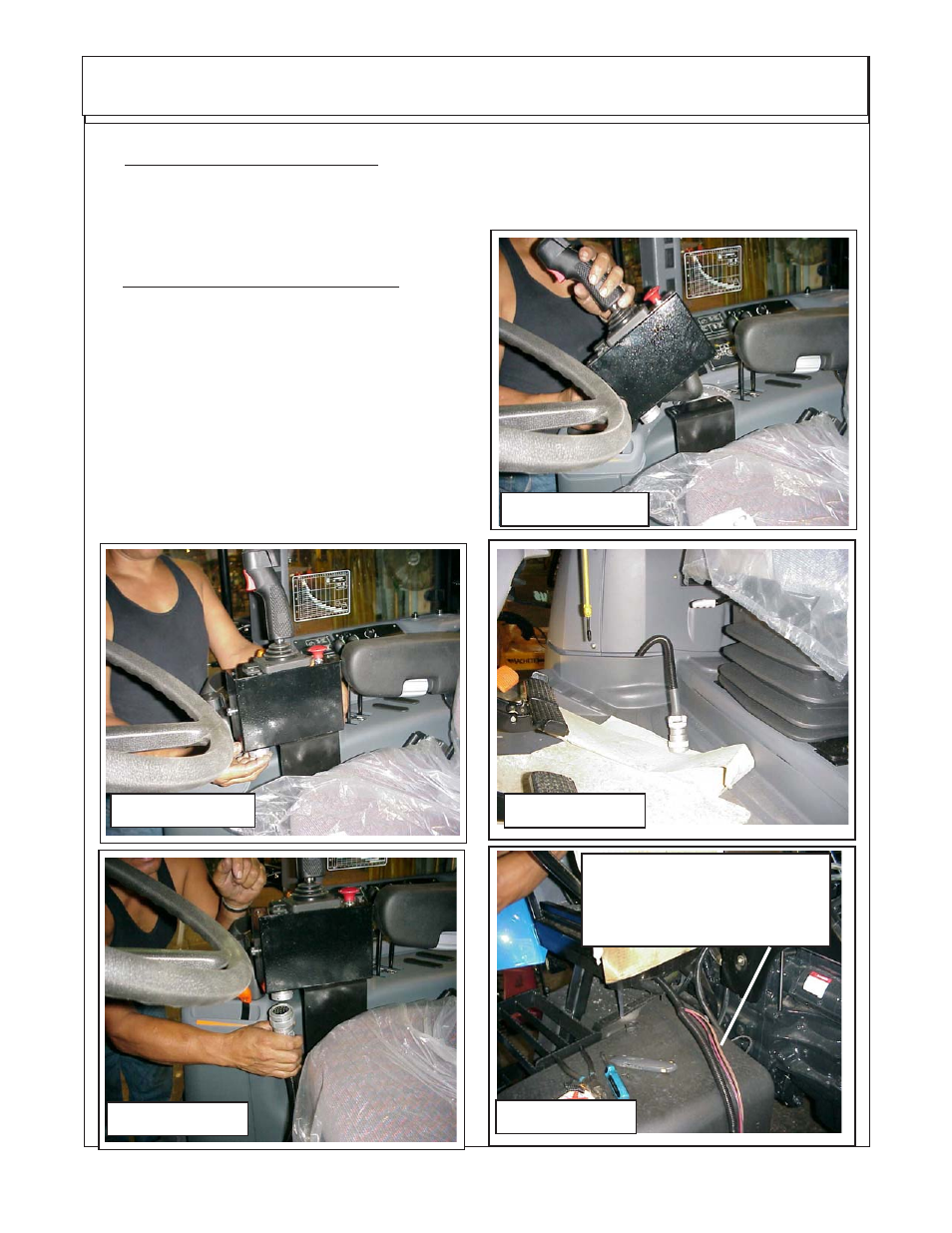 Joystick mounting | Alamo Axtreme 02984405 User Manual | Page 91 / 106