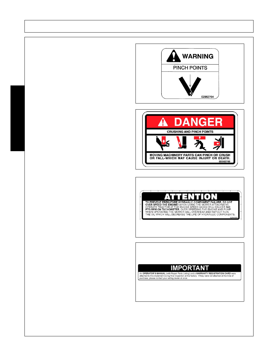 Safety | Alamo Swingtrim User Manual | Page 20 / 126