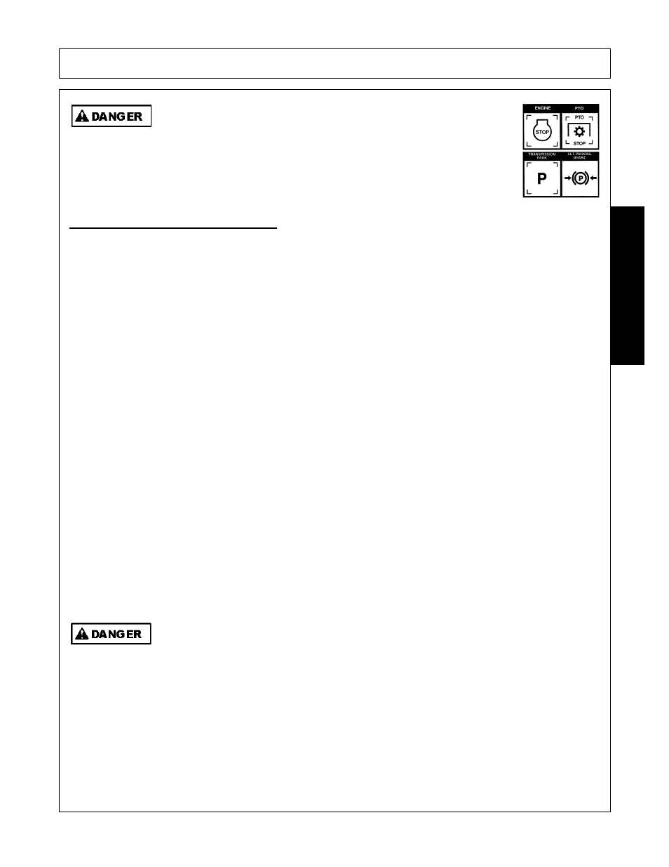 Starting the tractor, Starting the tractor -9, Operation | Opera t ion | Alamo Swingtrim User Manual | Page 85 / 126