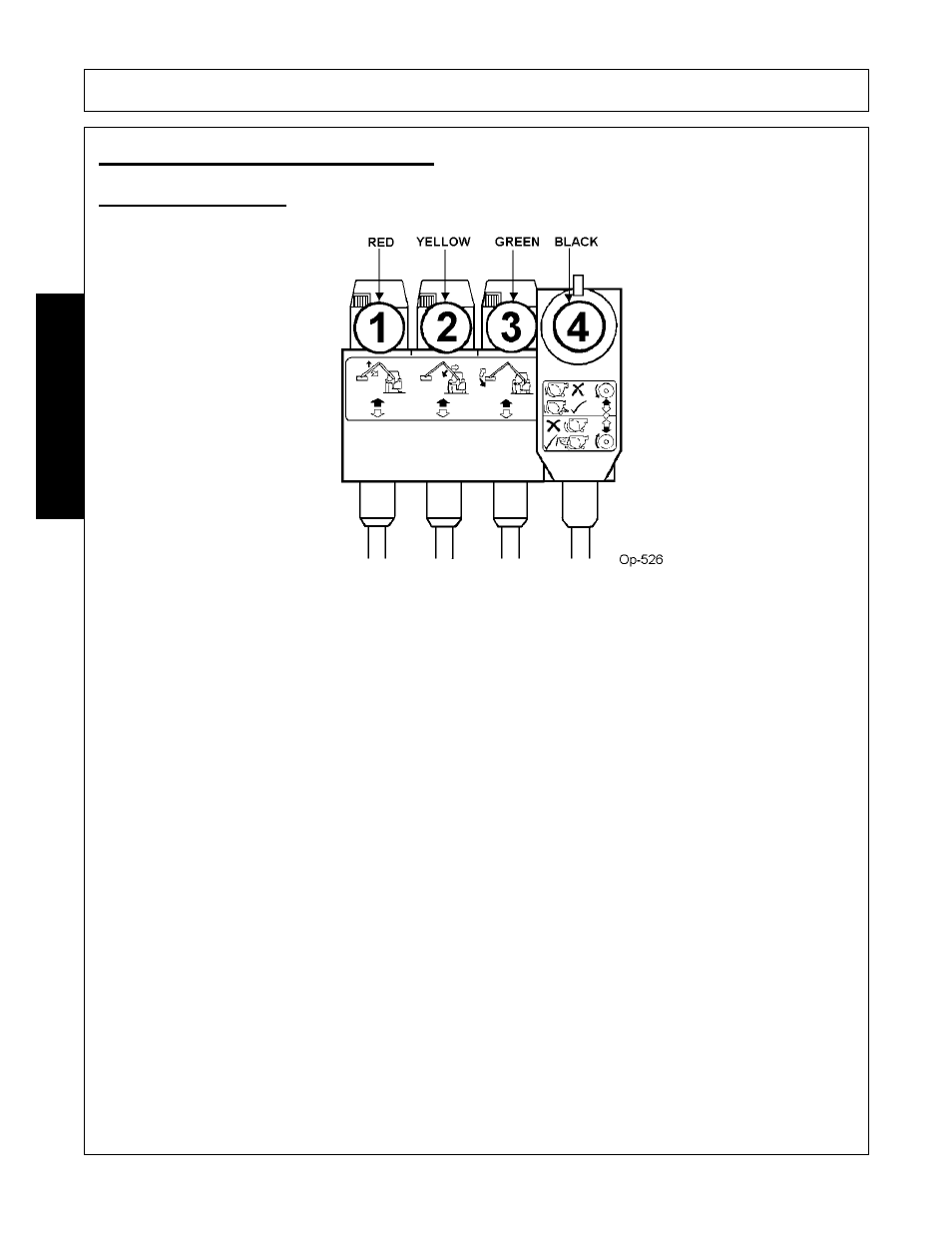 Operating the implement, 1 machine controls, Operating the implement -18 machine controls -18 | Operation, Opera t ion | Alamo Swingtrim User Manual | Page 94 / 126