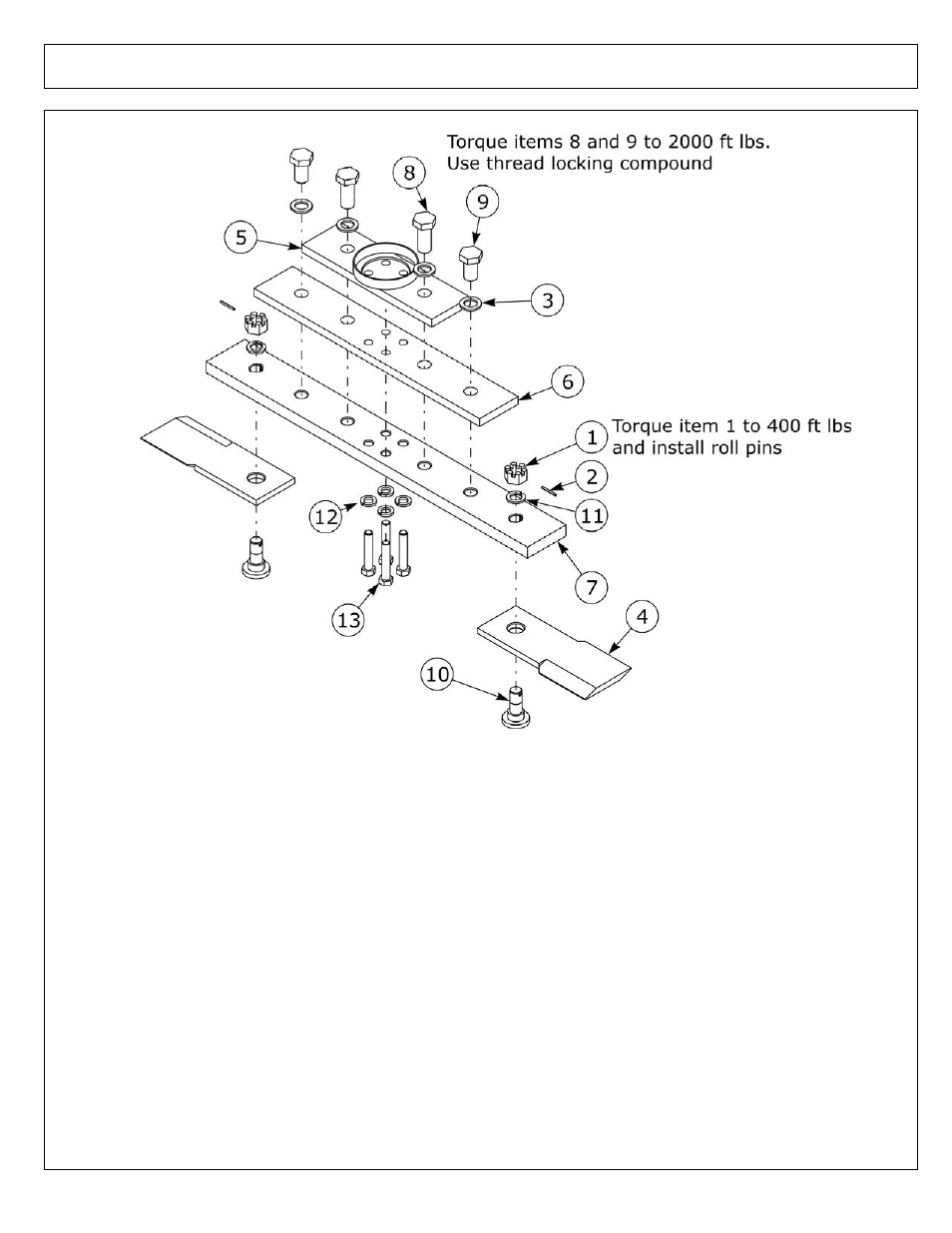 60 in rotary - blade bar asy | Alamo Axtreme FC-P-0002 User Manual | Page 20 / 114