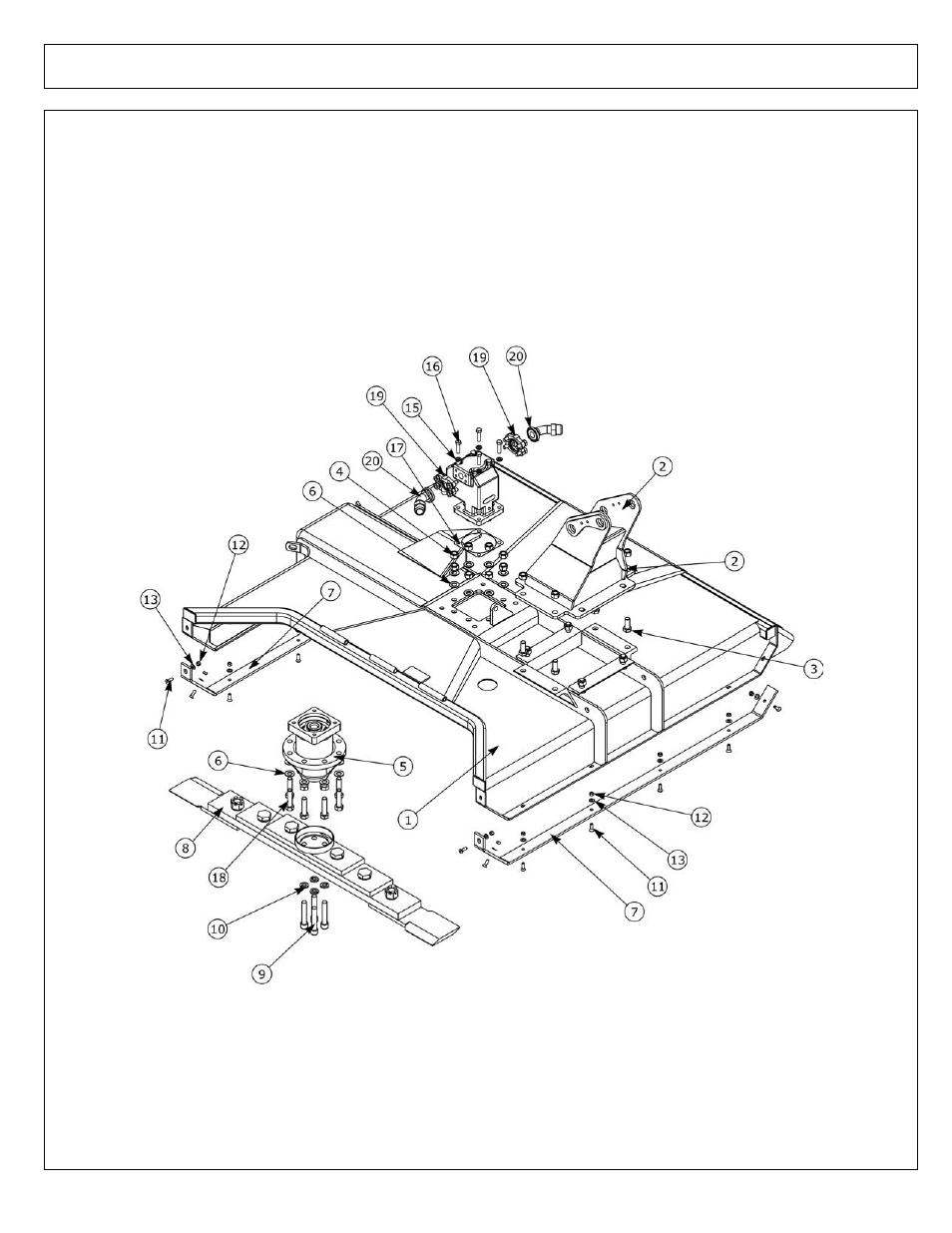 60 in rotary - head sub-asy (solid mnt) | Alamo Axtreme FC-P-0002 User Manual | Page 26 / 114