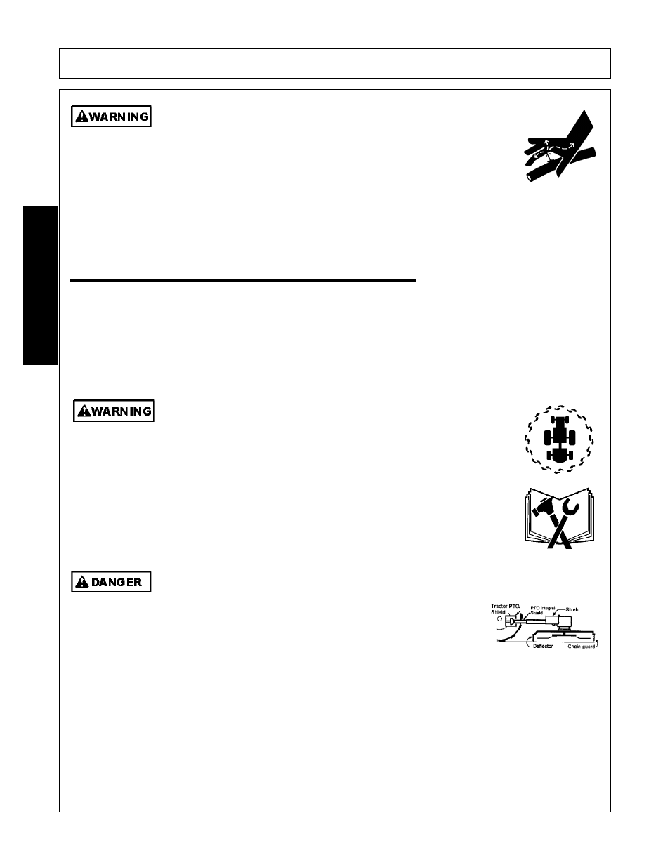 Pre-operation inspection and service, Pre-operation inspection and service -10, Operation | Opera t ion | Alamo Machete 2 02986941C User Manual | Page 58 / 122