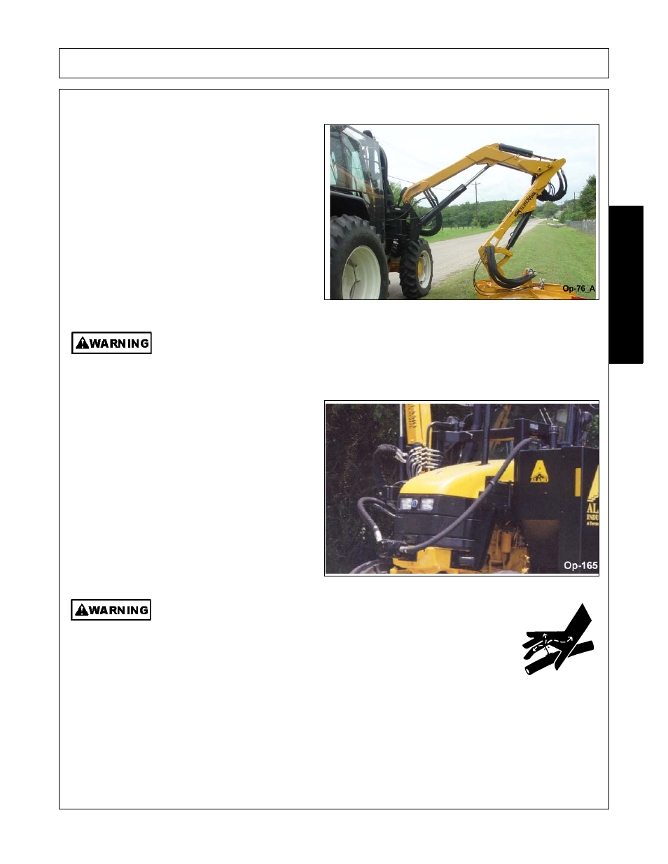 Operation, Opera t ion | Alamo Machete 2 02986941C User Manual | Page 61 / 122