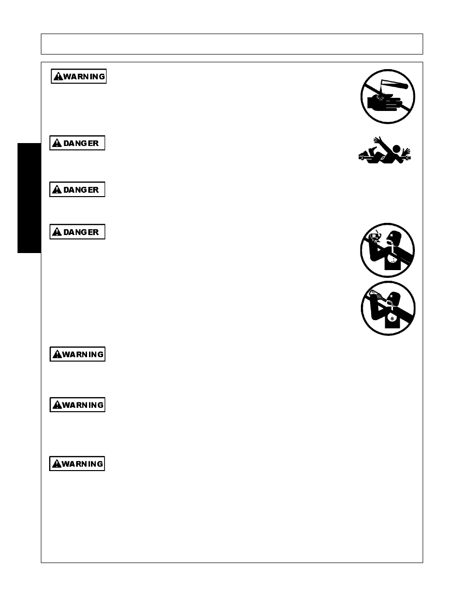 Safety | Alamo HYDRO 88 User Manual | Page 10 / 130