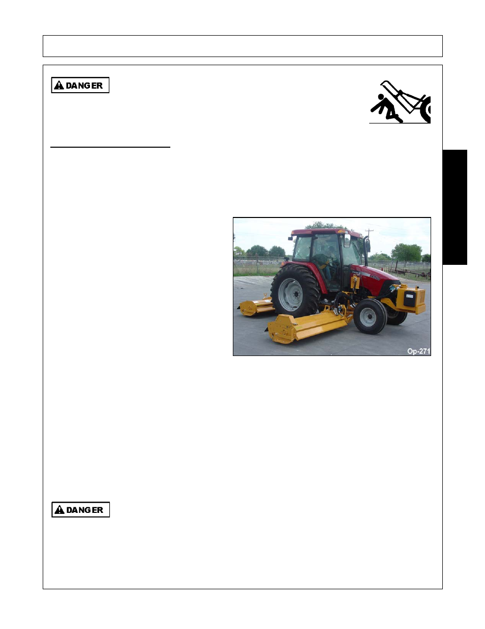 Mower storage, Mower storage -29, Operation | Opera t ion | Alamo HYDRO 88 User Manual | Page 109 / 130