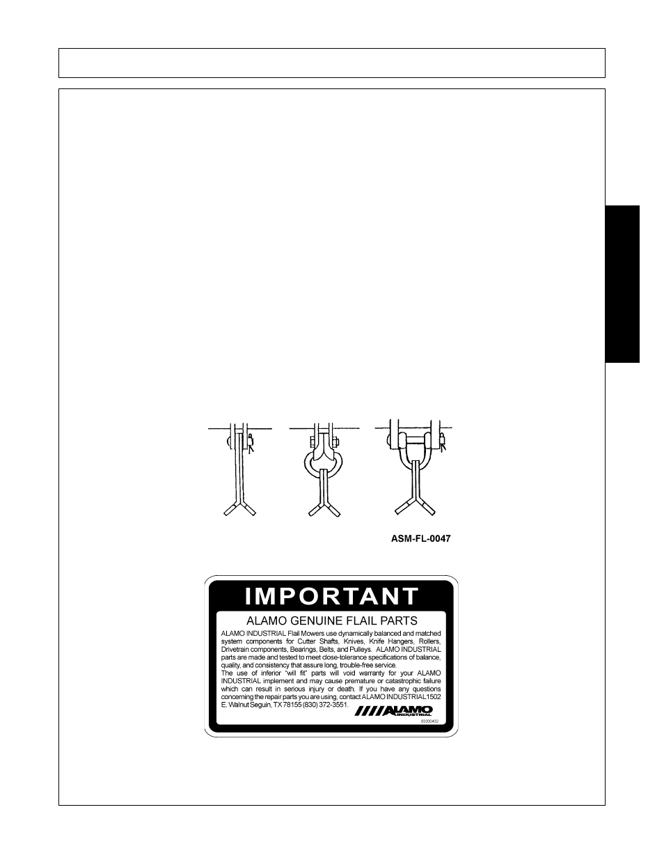 Cuttershaft replacement, Install new bearing and housing assemblies, Cuttershaft replacement -9 | Maintenance | Alamo HYDRO 88 User Manual | Page 125 / 130