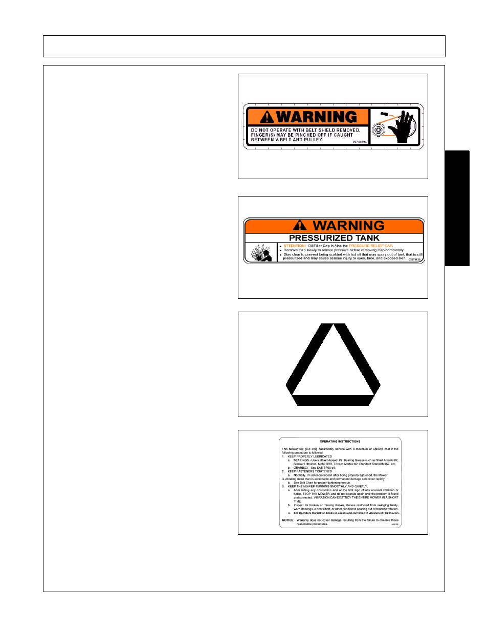 Safety | Alamo HYDRO 88 User Manual | Page 23 / 130