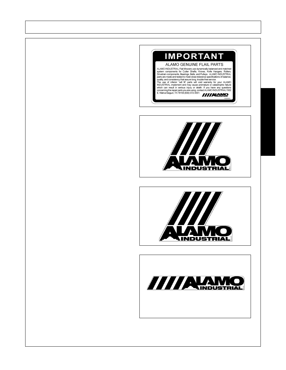 Safety | Alamo HYDRO 88 User Manual | Page 25 / 130