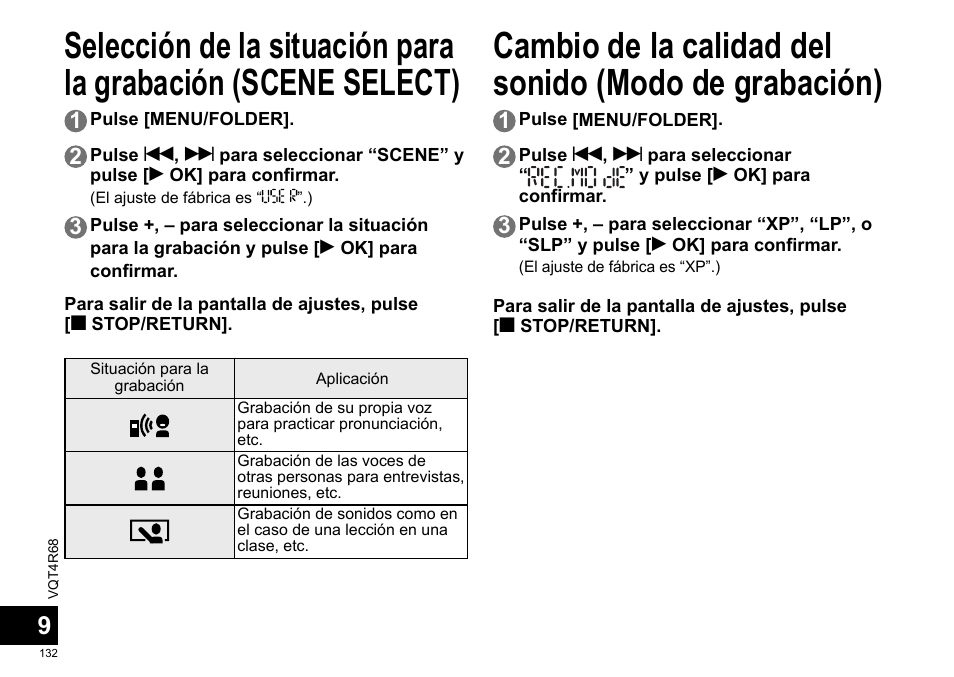 Panasonic RRUS310E User Manual | Page 132 / 293