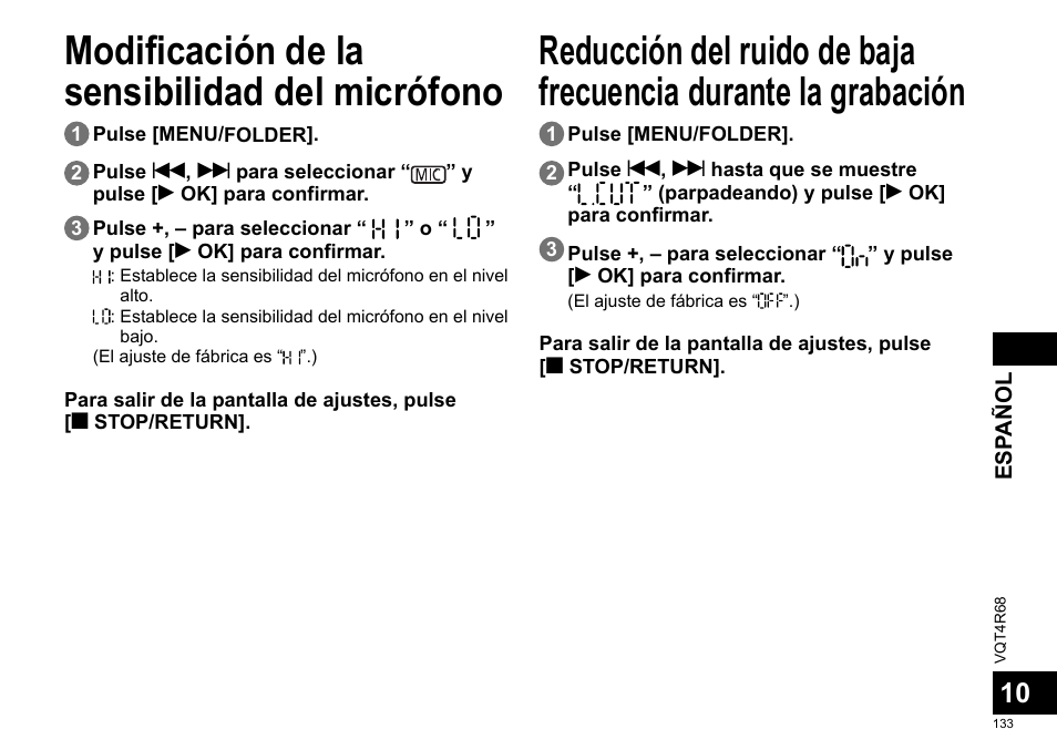 Panasonic RRUS310E User Manual | Page 133 / 293