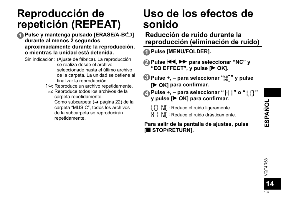 Panasonic RRUS310E User Manual | Page 137 / 293