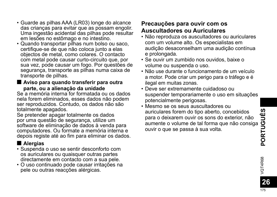 Panasonic RRUS310E User Manual | Page 175 / 293