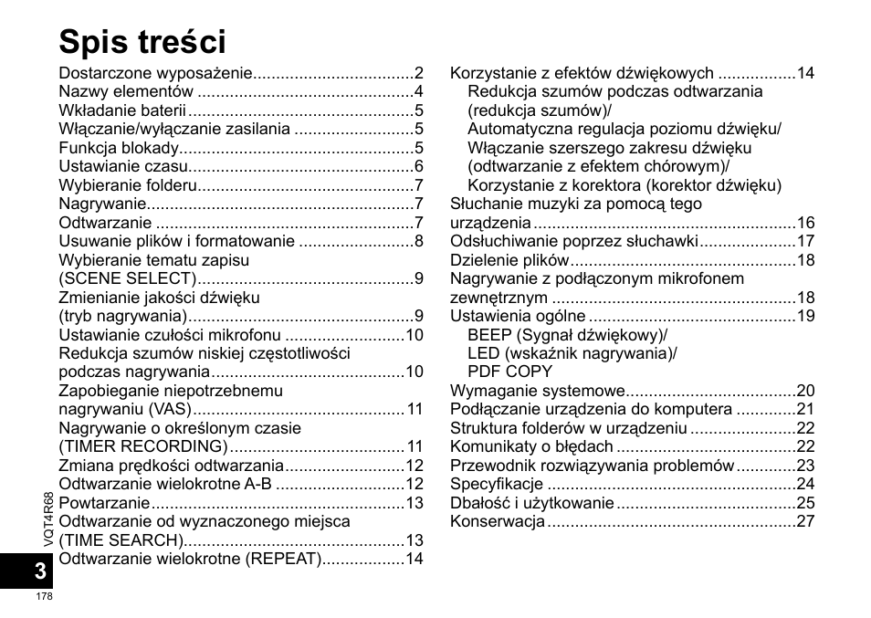 Panasonic RRUS310E User Manual | Page 178 / 293
