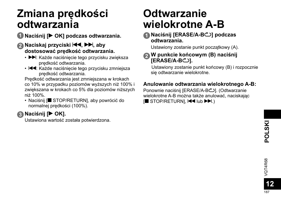 Panasonic RRUS310E User Manual | Page 187 / 293