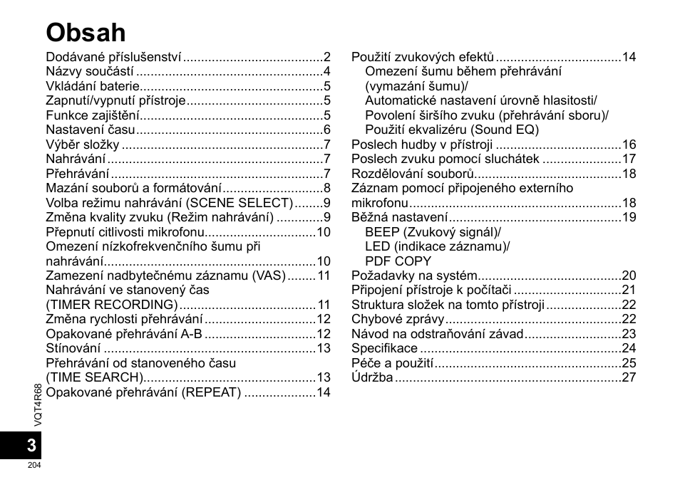 Panasonic RRUS310E User Manual | Page 204 / 293