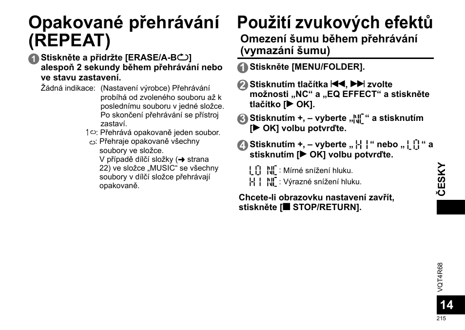 Panasonic RRUS310E User Manual | Page 215 / 293