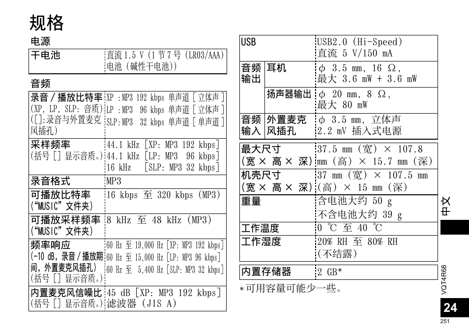 Panasonic RRUS310E User Manual | Page 251 / 293