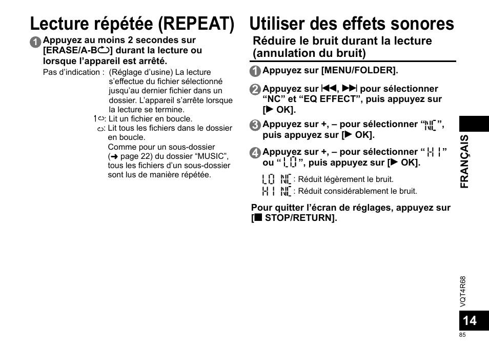 Panasonic RRUS310E User Manual | Page 85 / 293